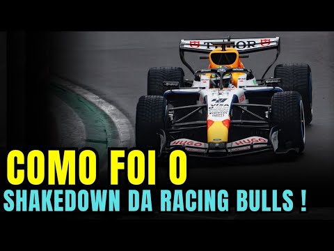 Rodada E Som Do Motor Red Bull | Como Foi O Shakedown Da Racing Bulls | Formula 1