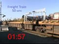 Comparison of freight and passenger train speeds in Puyallup, WA