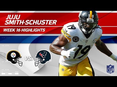Video: JuJu Smith-Schuster Highlights | Steelers vs. Texans | Wk 16 Player Highlights