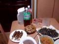 Tanzanian Dinner Ugali and Hot Water Corn Bread