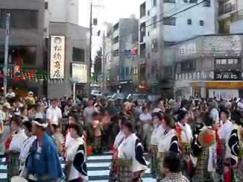 2009 8 16 富岡八幡宮　二ノ宮神輿渡渡御2