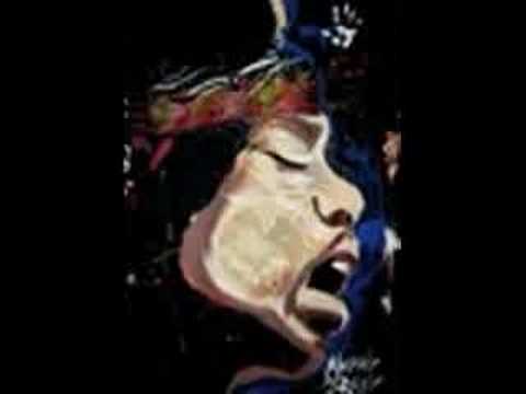 Michael Israel paints and himself