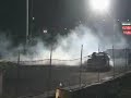 Roy warming up the fever track