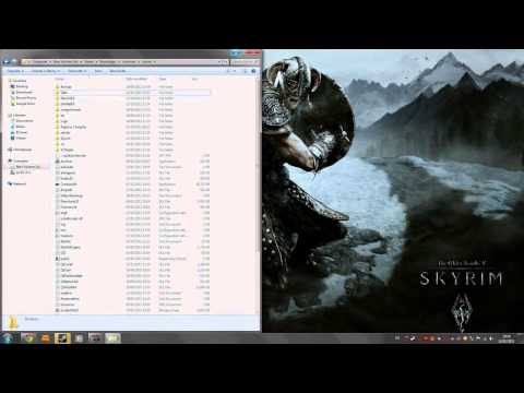 how to enable mods in skyrim