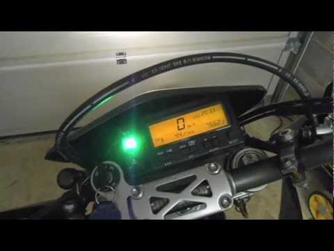 How to fix Suzuki DRZ 400 Speedo when stuck in kmh