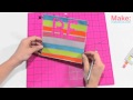 How-to: Rainbow Art/Scrapbook