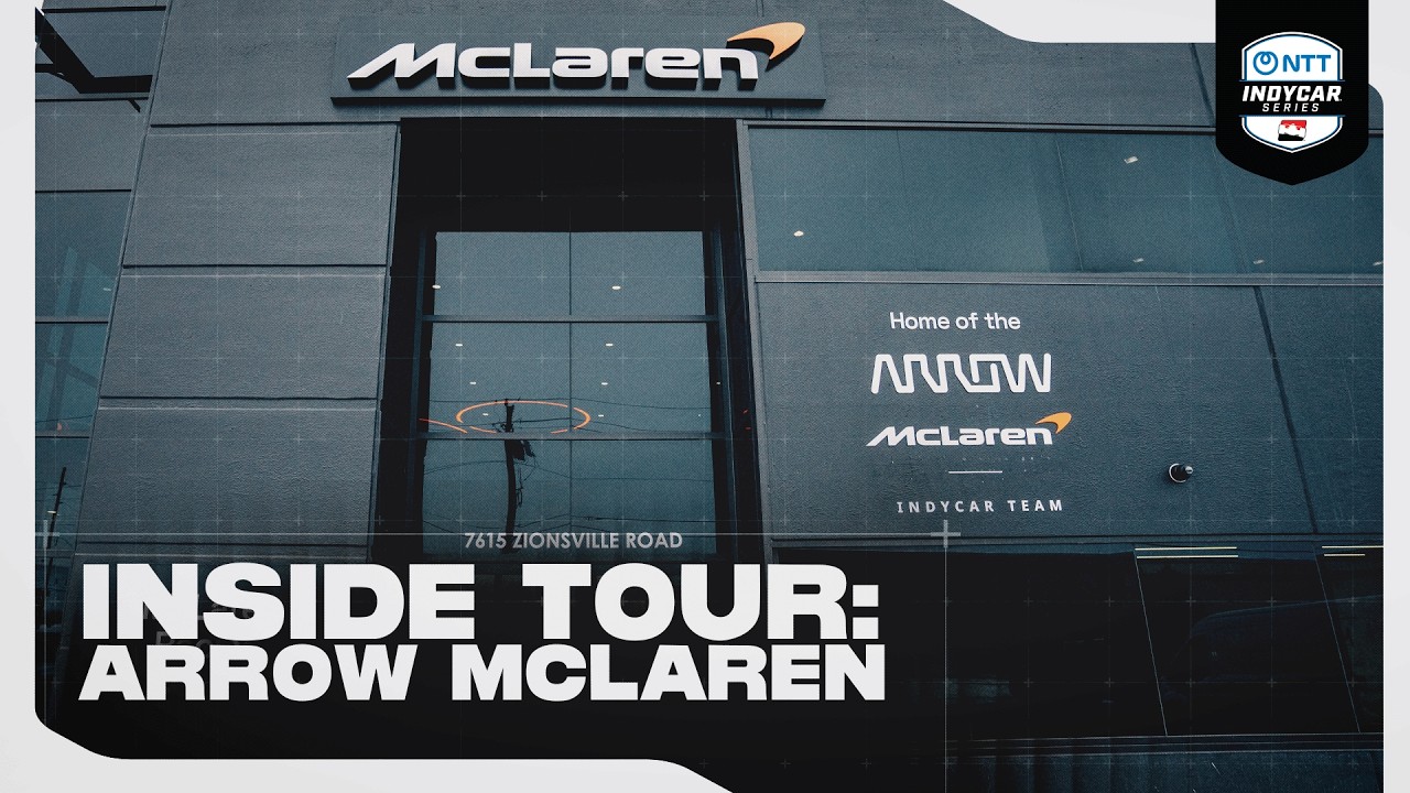 Inside Arrow McLaren's INDYCAR Headquarters