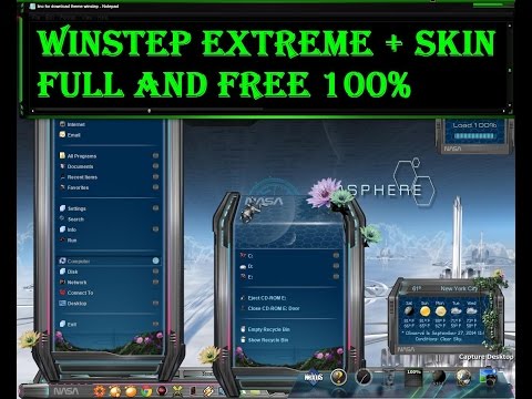 how to download and install winstep xtreme full for free 12.20+skin
