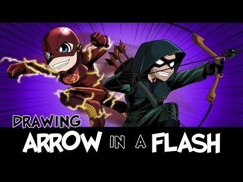 how to draw cw flash