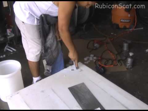 how to patch rv water tank