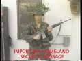 Homeland Security Advice