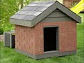 custom Insulated WOOD Doghouse Kits