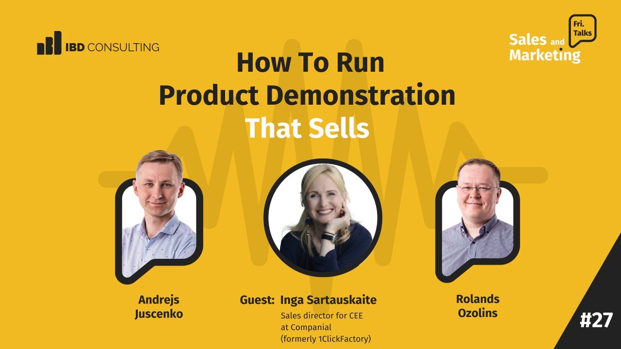 How To Run Product Demonstration That Sells