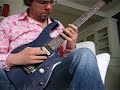 Luc-O: alternate picking run in E major