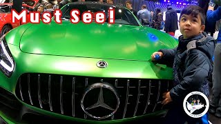 New York International Auto Show! Milton at the NY Auto Show shows the best cars!!!