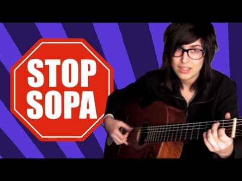 ley SOPA - Descarga la canción... IT'S FREE! https://rapidshare.com/files/3479530638/Cancion_de_la_ley_SOPA.mp3 LETRA Y ACORDES: Lam, Mi7/Mi, Rem (toda la canción) La l...