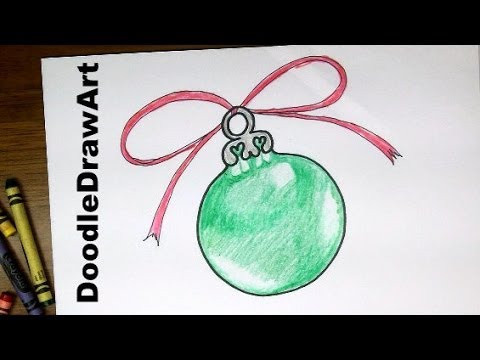 how to to draw a christmas tree