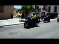 Bike rally in Ronda, Spain