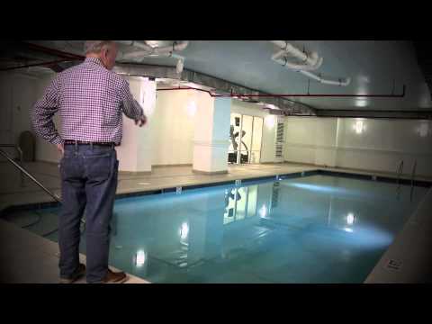 how to patch underwater pool