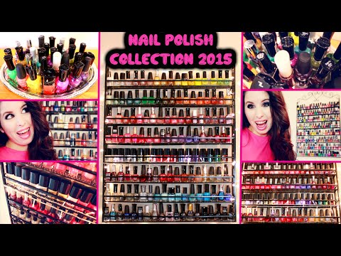 how to organize nail polish