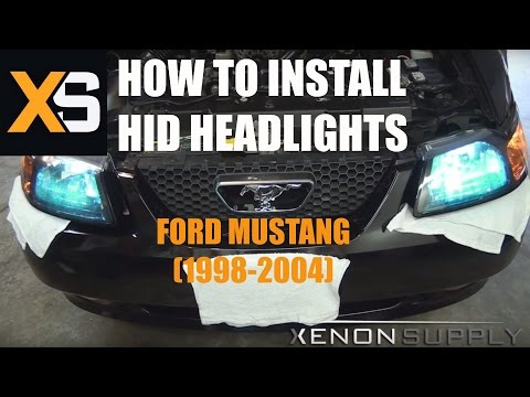 How to Install Bi-Xenon HID – Ford Mustang 1998-2004