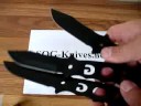 SOG Fusion Throwing Knives F04T - Video Demo