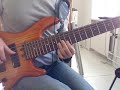 Cm7 lick for 6 string bass from playbassnow.com Cm7 lick for 6 string bass from playbassnow.com