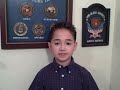 Chase Lucas 8 years old talks about Alexander the Great