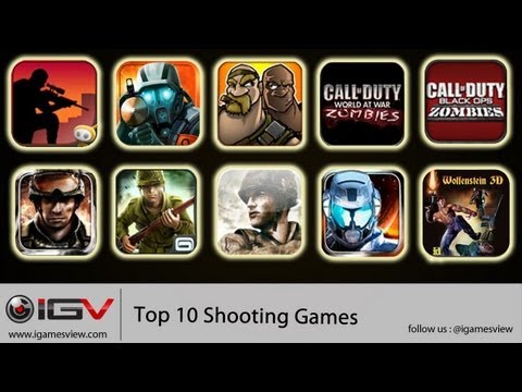 Top 10 Shooting Games For iPhone, iPod Touch and iPad