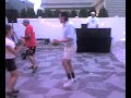 our friend's mary and mike had a really fabulous memorial day party where bernard did his once famous imitation of mick jagger
