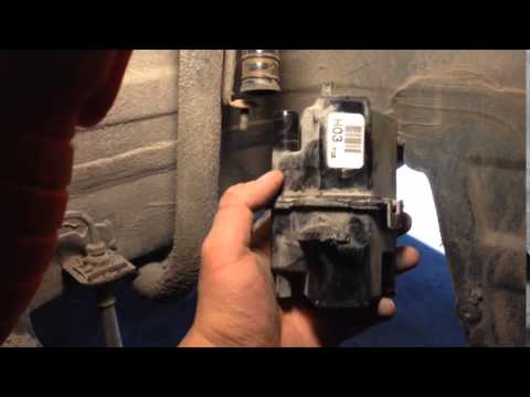 How to replace a fuel tank air filter on a 2010 Hyundai Elantra