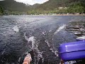 Faltboot Delphin110/2 - Hohenwarte-Fahrerperspektive Teil 1