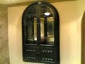 antique arabesque window and master suit interior design