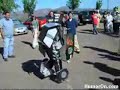 Transformer car fan
