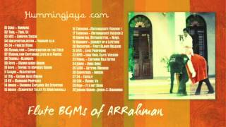 Flute BGMs of ARRahman  Hummingjayscom