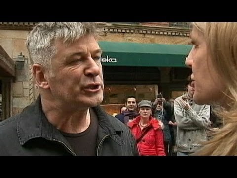 Alec Baldwin - The Hollywood star gets angry with a local reporter who allegedly had previous run-in with his wife.