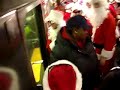Santa Con 2006 NYC - Santa Gets On The Subway Santa Con 2006 NYC - Santa Gets On The Subway