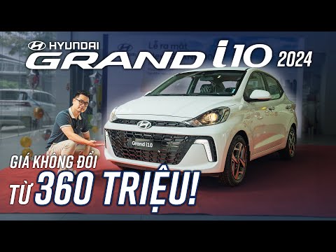Thực tế Hyundai i10 2024 bản Sedan: Từ 380TR, thêm option, vẫn sẽ bán chạy!?