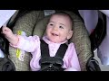 Zoe greets Daddy