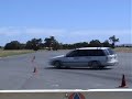 Bunky chicken-winger AHG/MC Motorsport Skidpan run