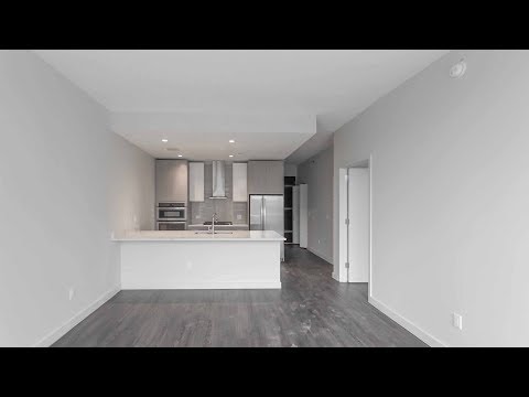 A one-bedroom with a large balcony at River North’s new SixForty apartments A one-bedroom with a large balcony at River North’s new SixForty apartments