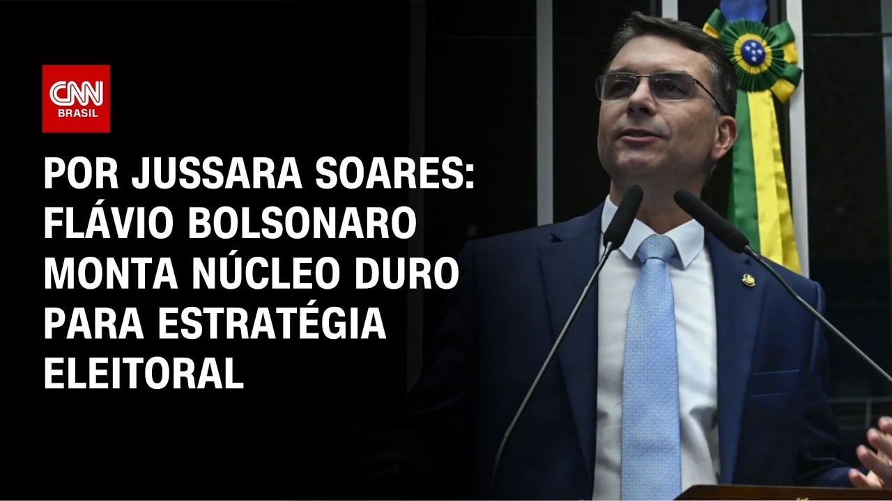 Flávio monta núcleo com amigos e ex-integrantes das campanhas de Jair Bolsonaro | AGORA CNN