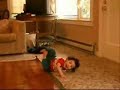 breakdansende baby