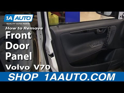How To Install Remove Replace Front Door Panel Volvo V70