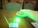 Green Laser Pointer 175mW lights 6 matches Green Laser Pointer 175mW lights 6 matches