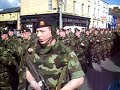 irish army on parade in dundalk ireland (27/3/2008)