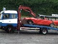 Me driving a 1300 stock car at Birmingham