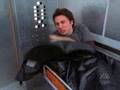 Scrubs - JD trying to escape in a bodybag