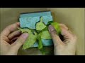 Inked Chipboard on Clear Tag Card