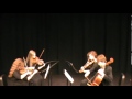 PYS Quartet I, Blue Tango May 11, 2012